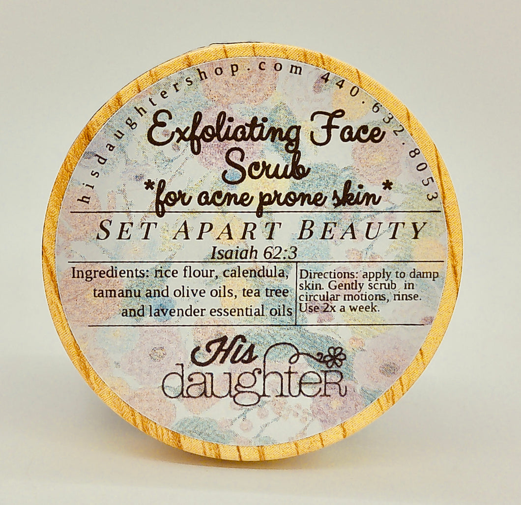 Set Apart Beauty Exfoliating Face Scrub