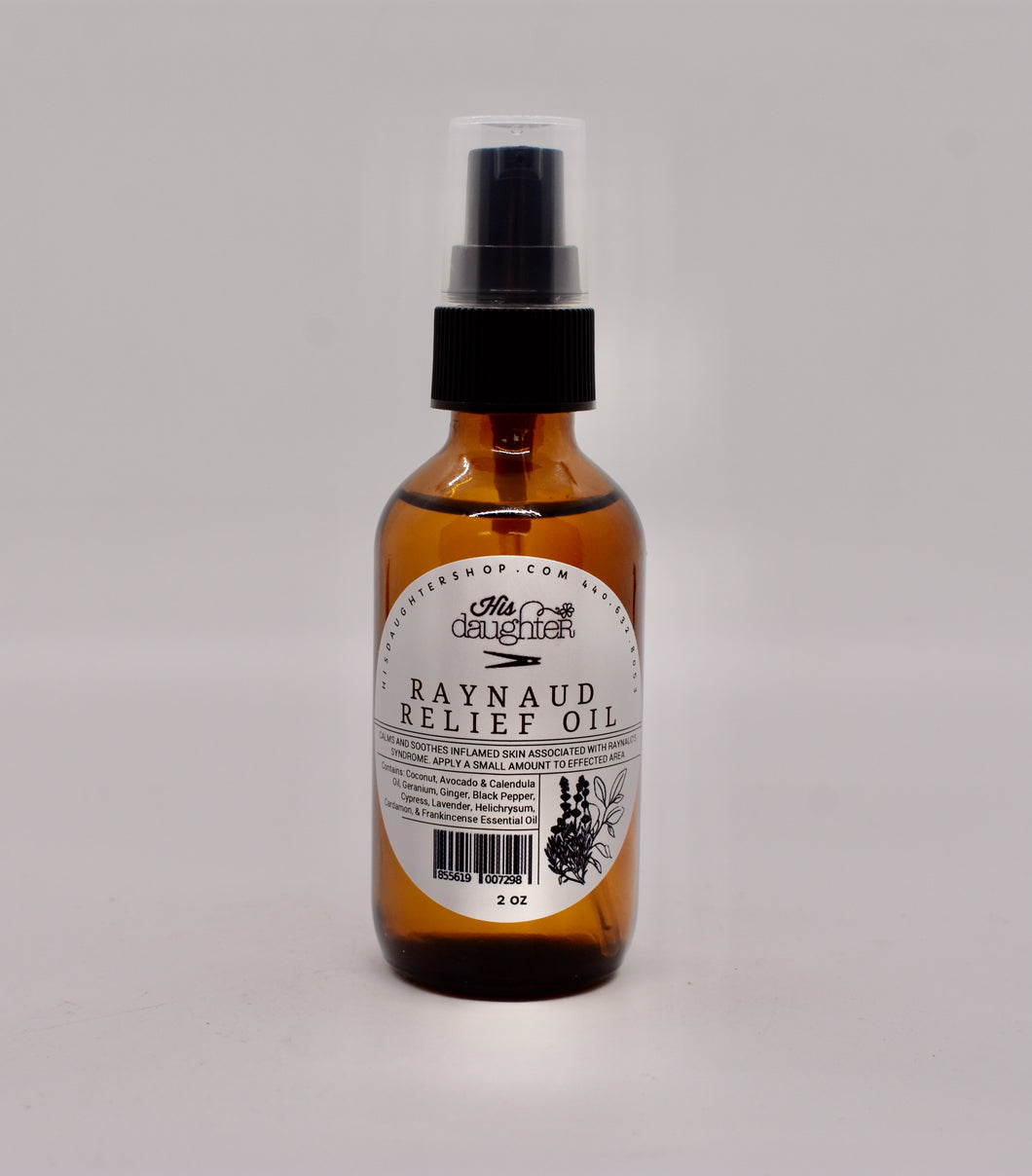 Raynaud Relief Oil