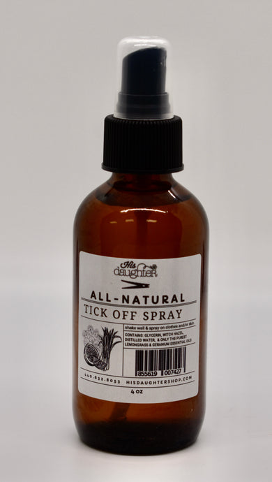 All-Natural Tick Off Spray